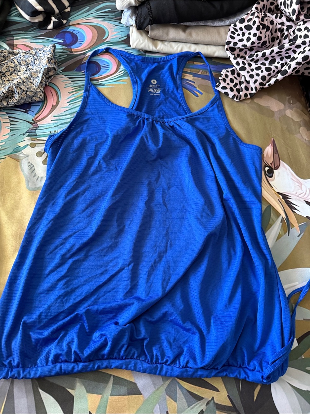 Champion Royal Blue Racerback Athletic Tank Top